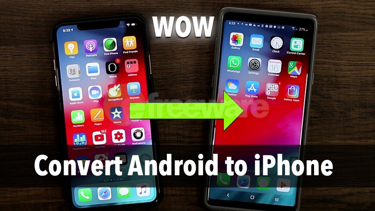 How To Turn An Android Into An iPhone