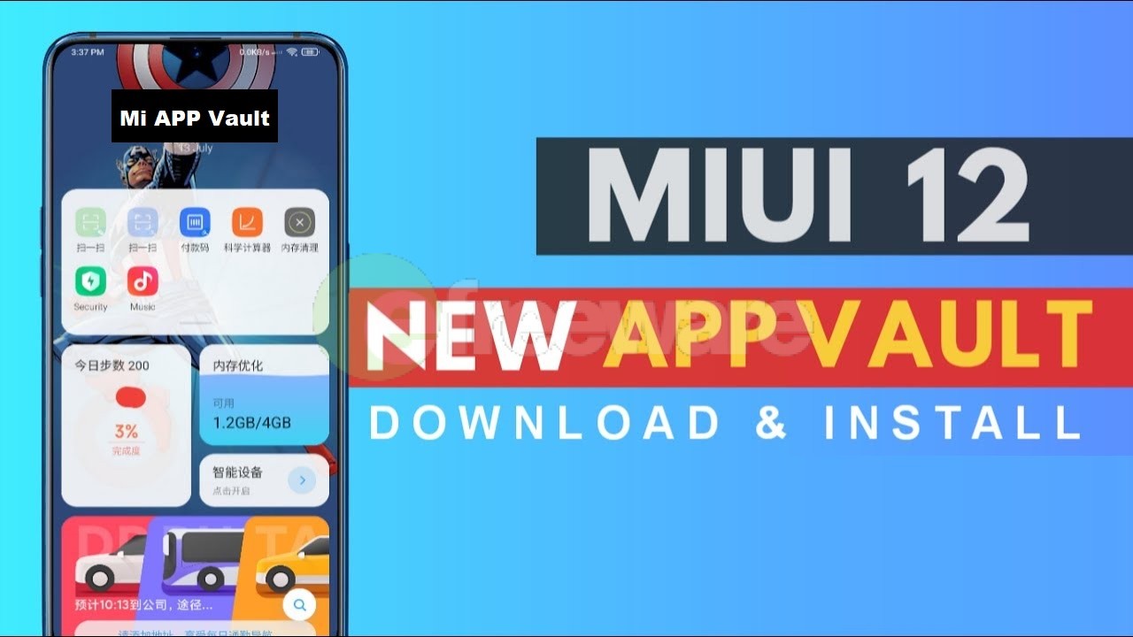 Xiaomi’s App Vault MIUI 12- Usage Features